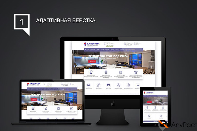 Адаптивная верстка картинки html