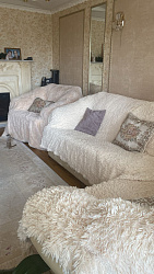 Диван угловой и кресло